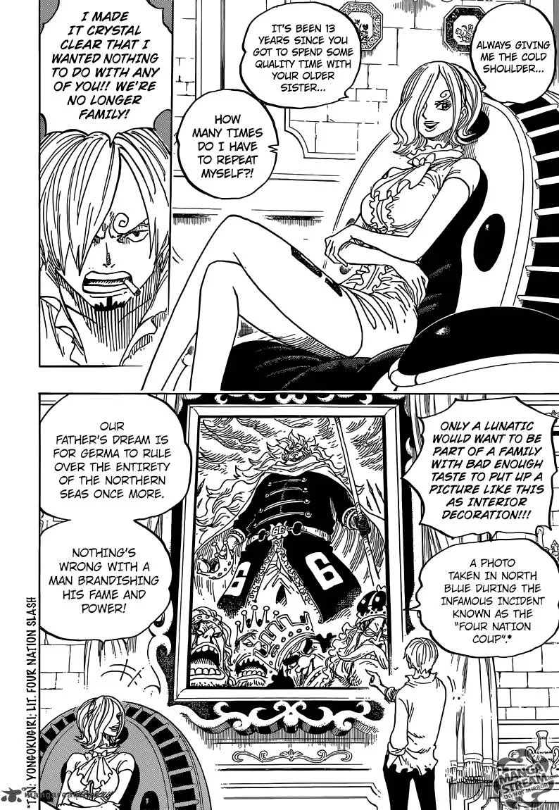 One Piece Chapter 832: Germa Kingdom – Page 17