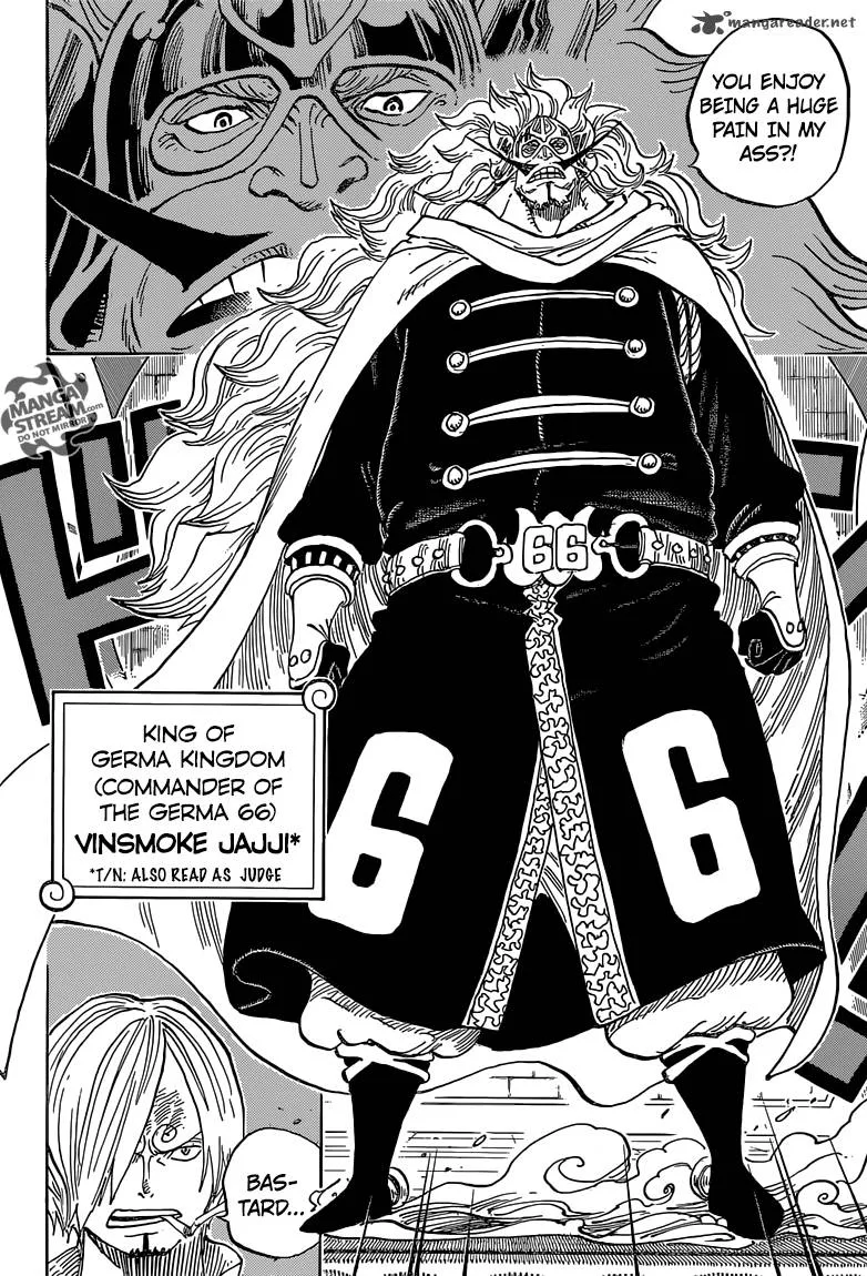 One Piece Chapter 832: Germa Kingdom – Page 19