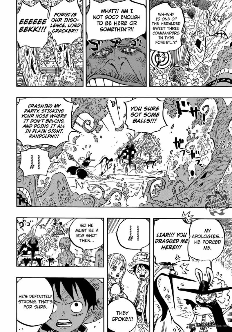One Piece Chapter 836: The Vivre Card Lola Gave – Page 6