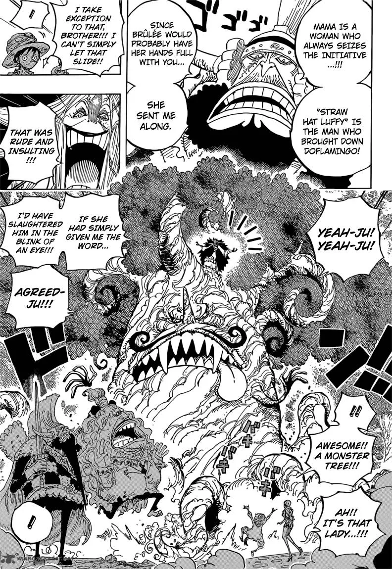 One Piece Chapter 836: The Vivre Card Lola Gave – Page 7