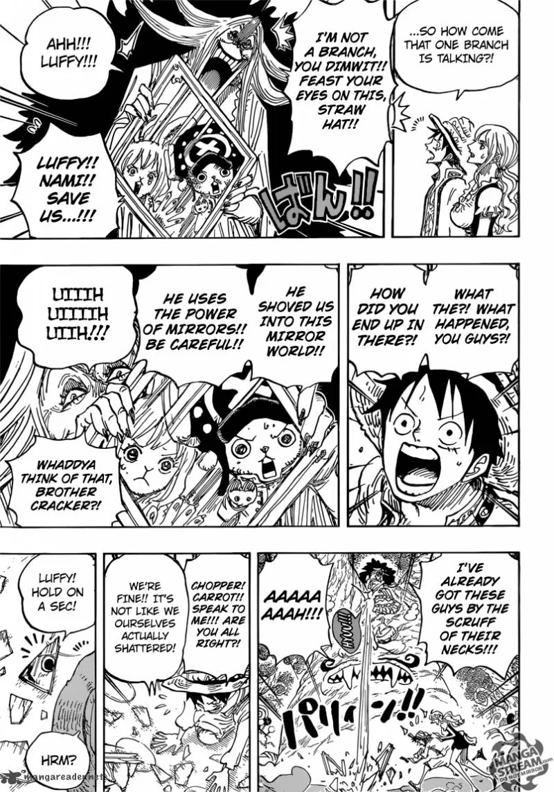 One Piece Chapter 836: The Vivre Card Lola Gave – Page 9