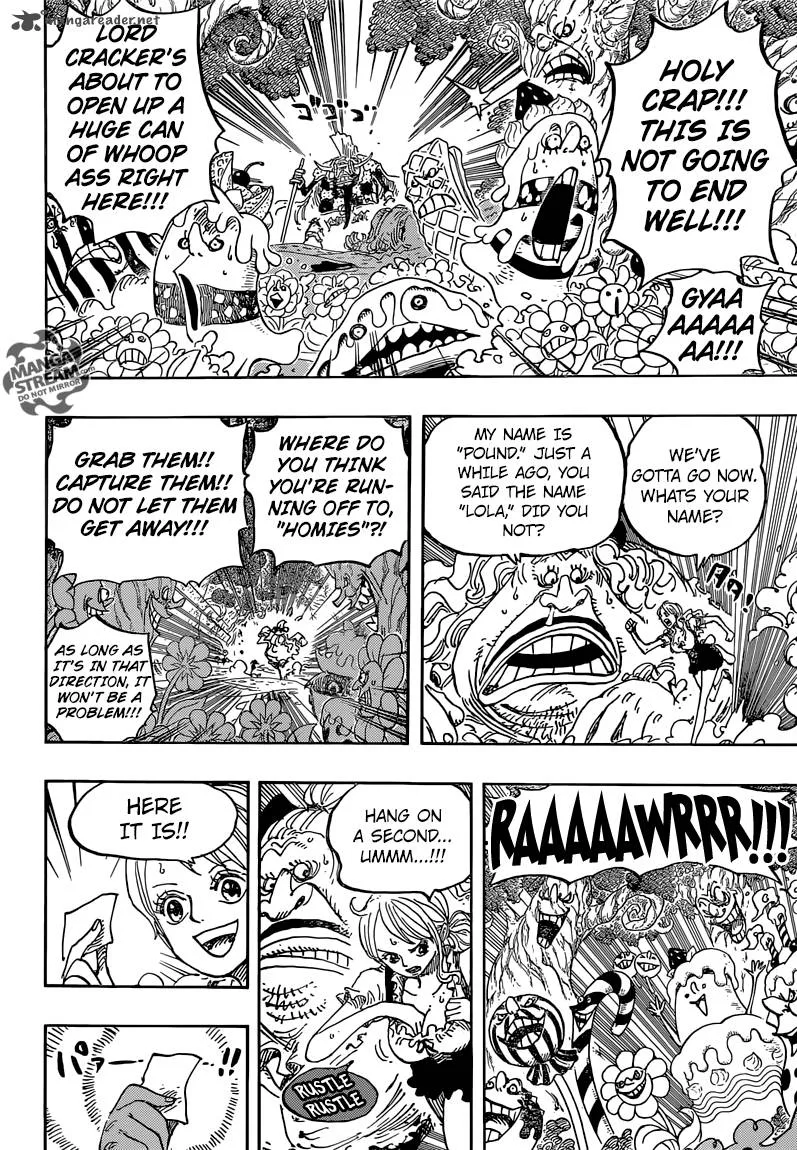 One Piece Chapter 836: The Vivre Card Lola Gave – Page 12