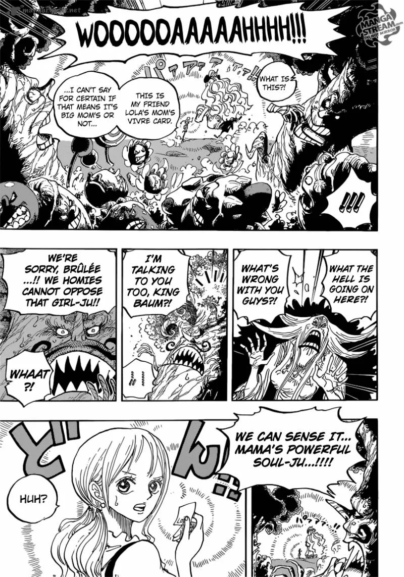 One Piece Chapter 836: The Vivre Card Lola Gave – Page 13