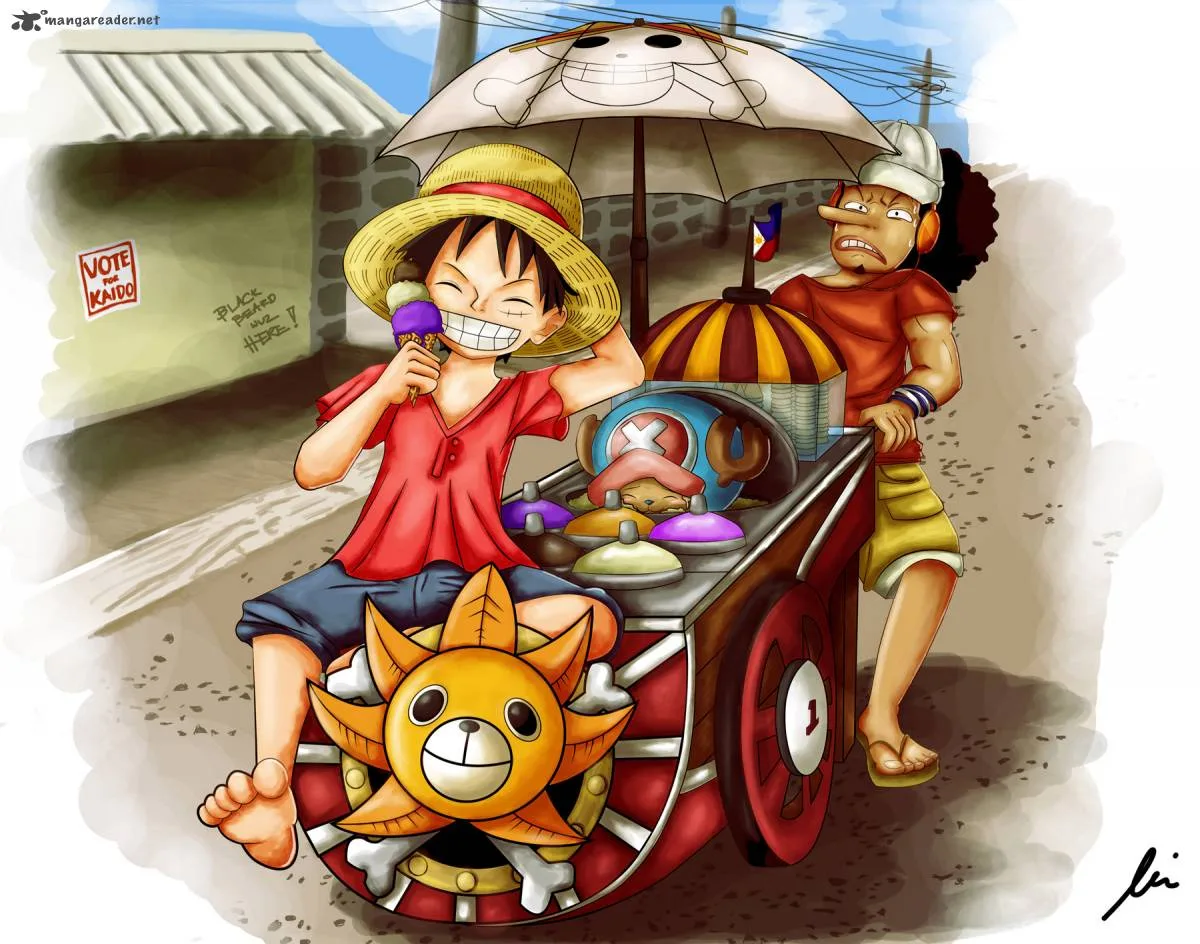 One Piece Chapter 837: Luffy vs Commander Cracker – Page 2