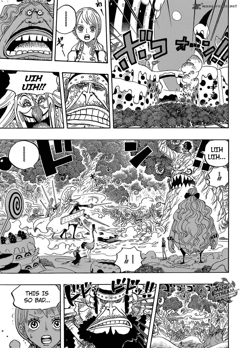 One Piece Chapter 837: Luffy vs Commander Cracker – Page 8