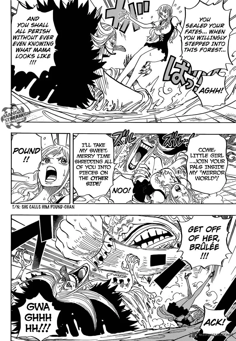 One Piece Chapter 837: Luffy vs Commander Cracker – Page 11