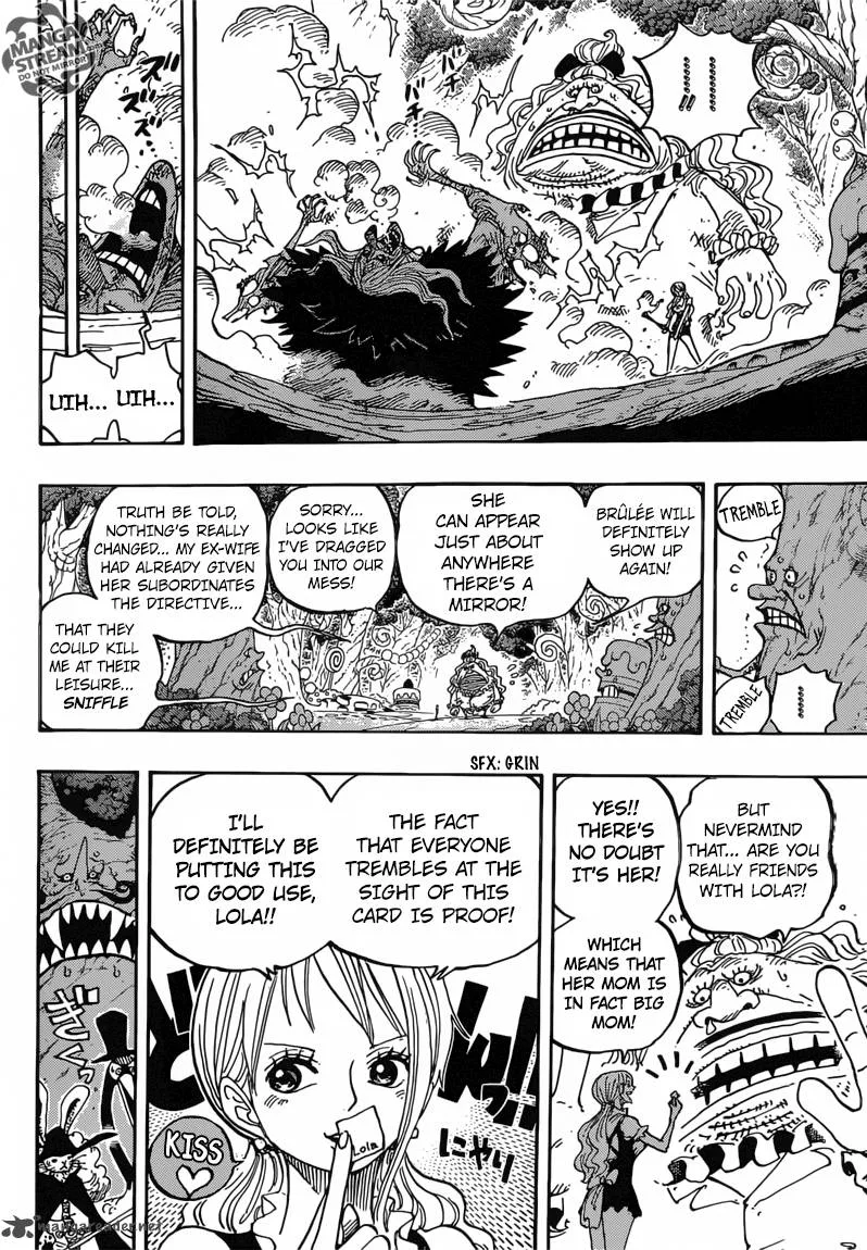 One Piece Chapter 837: Luffy vs Commander Cracker – Page 13