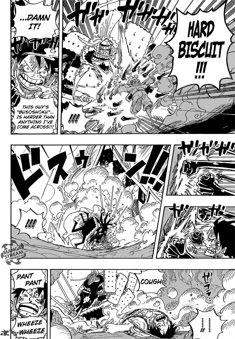 One Piece Chapter 837: Luffy vs Commander Cracker – Page 15