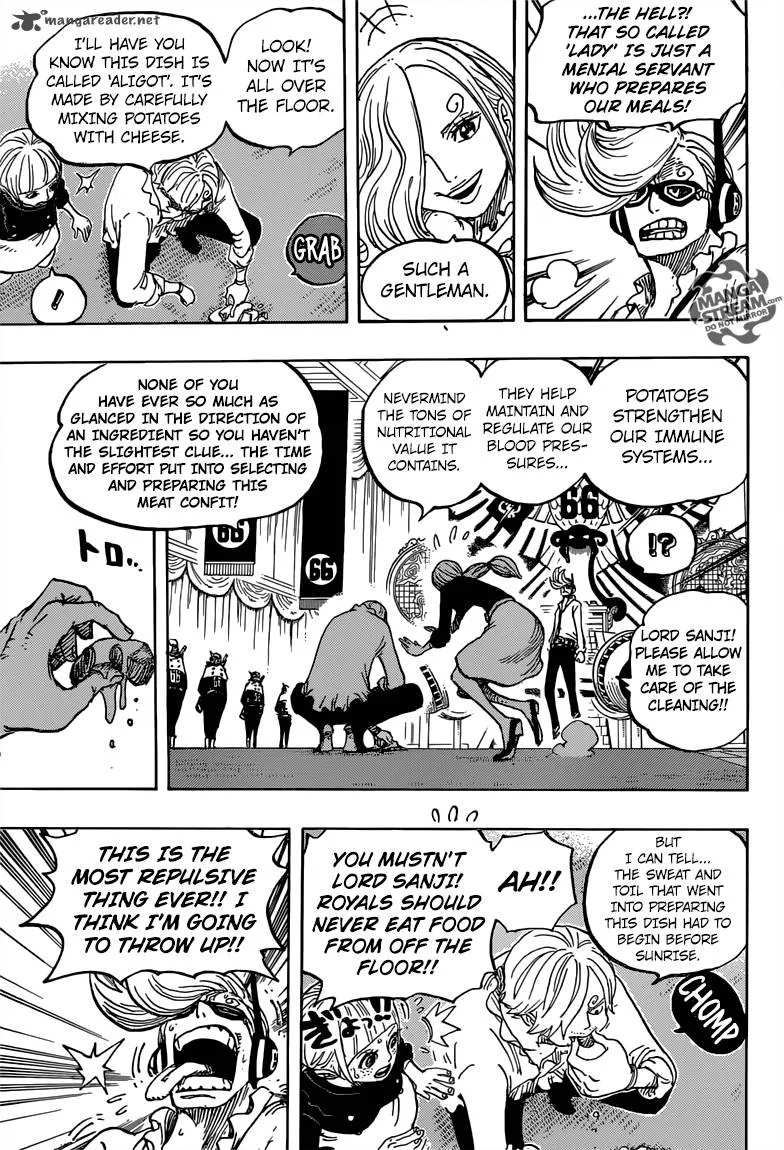 One Piece Chapter 839: I Shall Never Forget The Debt That I Owe You – Page 8
