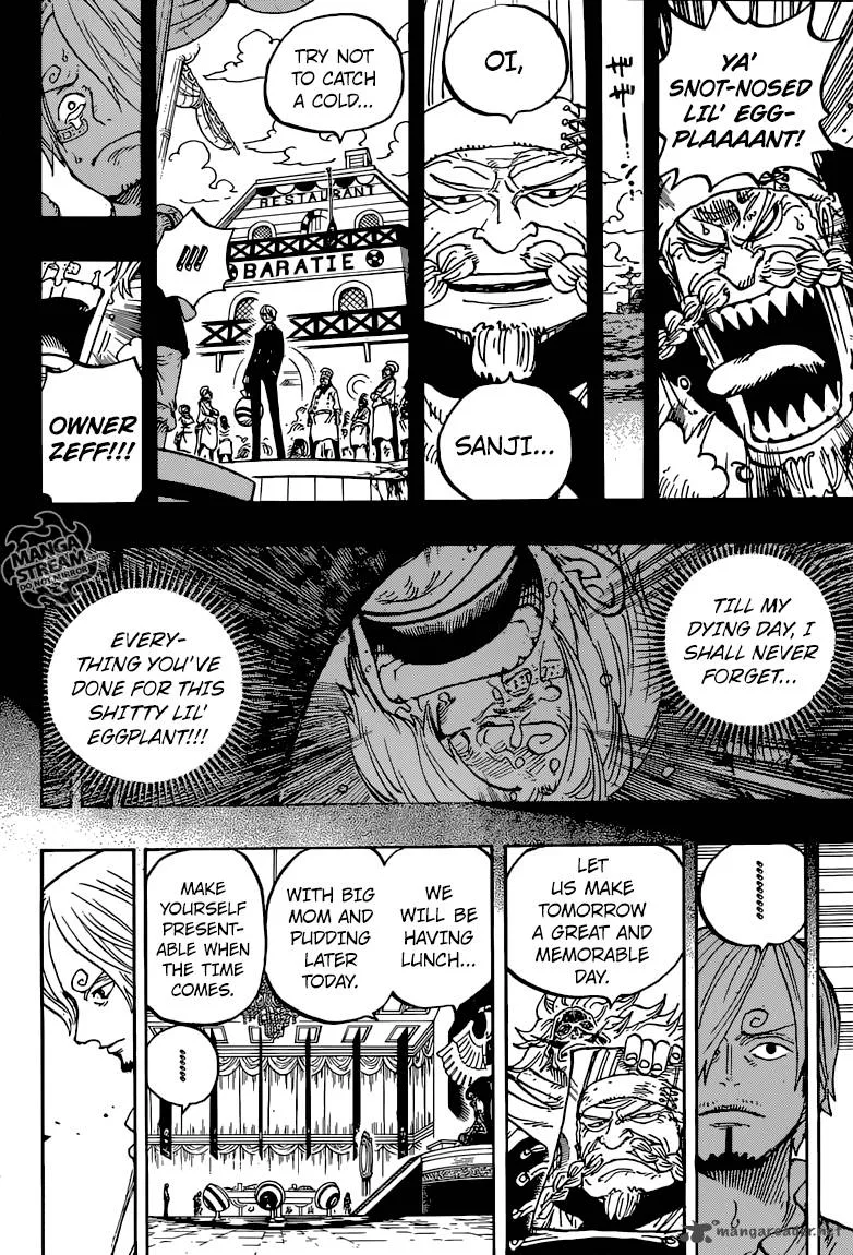 One Piece Chapter 839: I Shall Never Forget The Debt That I Owe You – Page 15