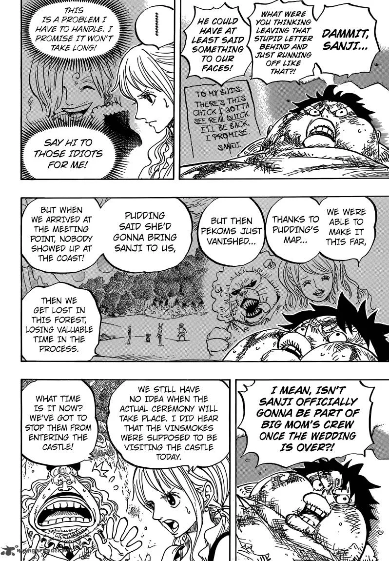 One Piece Chapter 843: Vinsmoke Sanji – Page 10