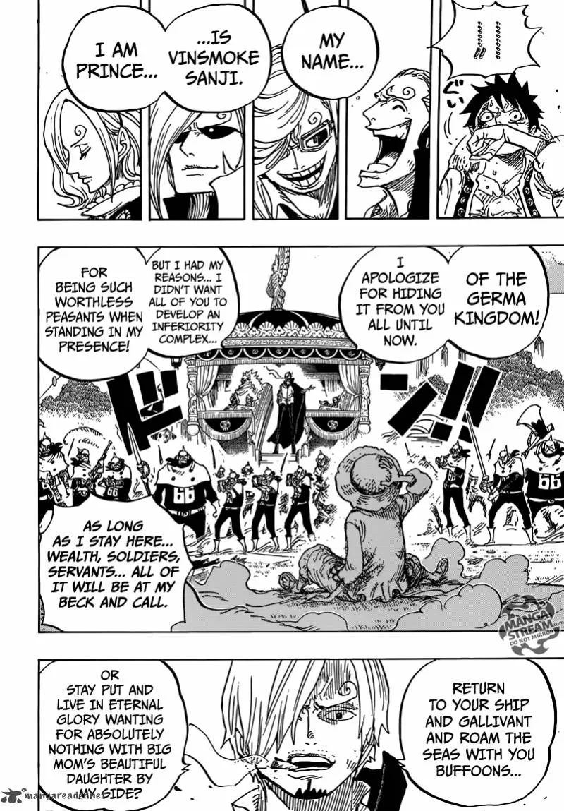 One Piece Chapter 843: Vinsmoke Sanji – Page 18