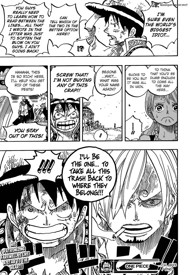 One Piece Chapter 843: Vinsmoke Sanji – Page 19