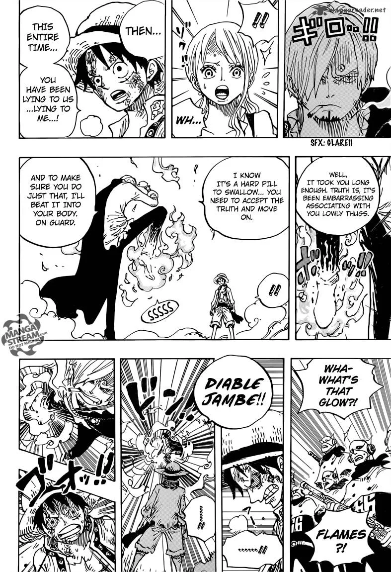 One Piece Chapter 844: Luffy vs. Sanji – Page 6