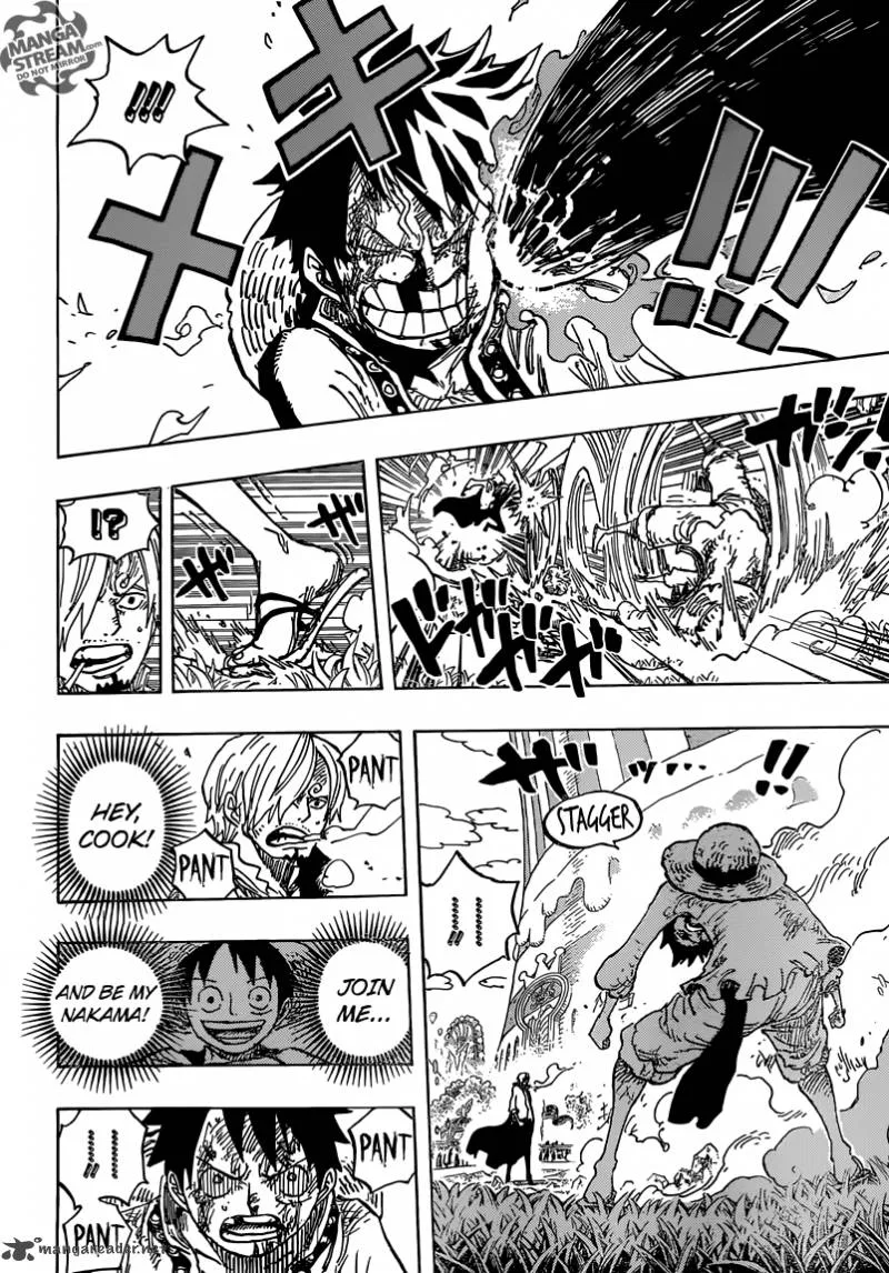 One Piece Chapter 844: Luffy vs. Sanji – Page 10