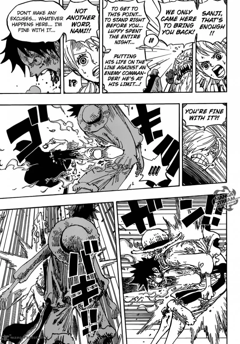 One Piece Chapter 844: Luffy vs. Sanji – Page 11