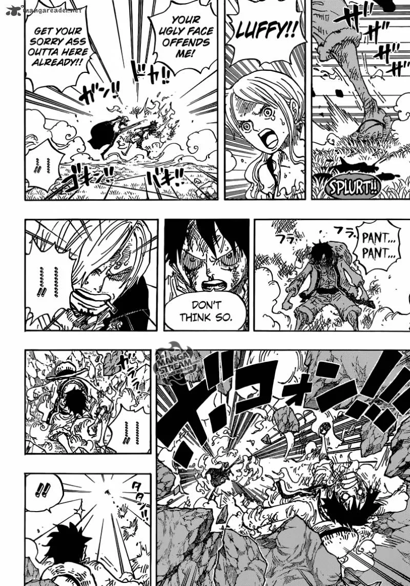 One Piece Chapter 844: Luffy vs. Sanji – Page 12