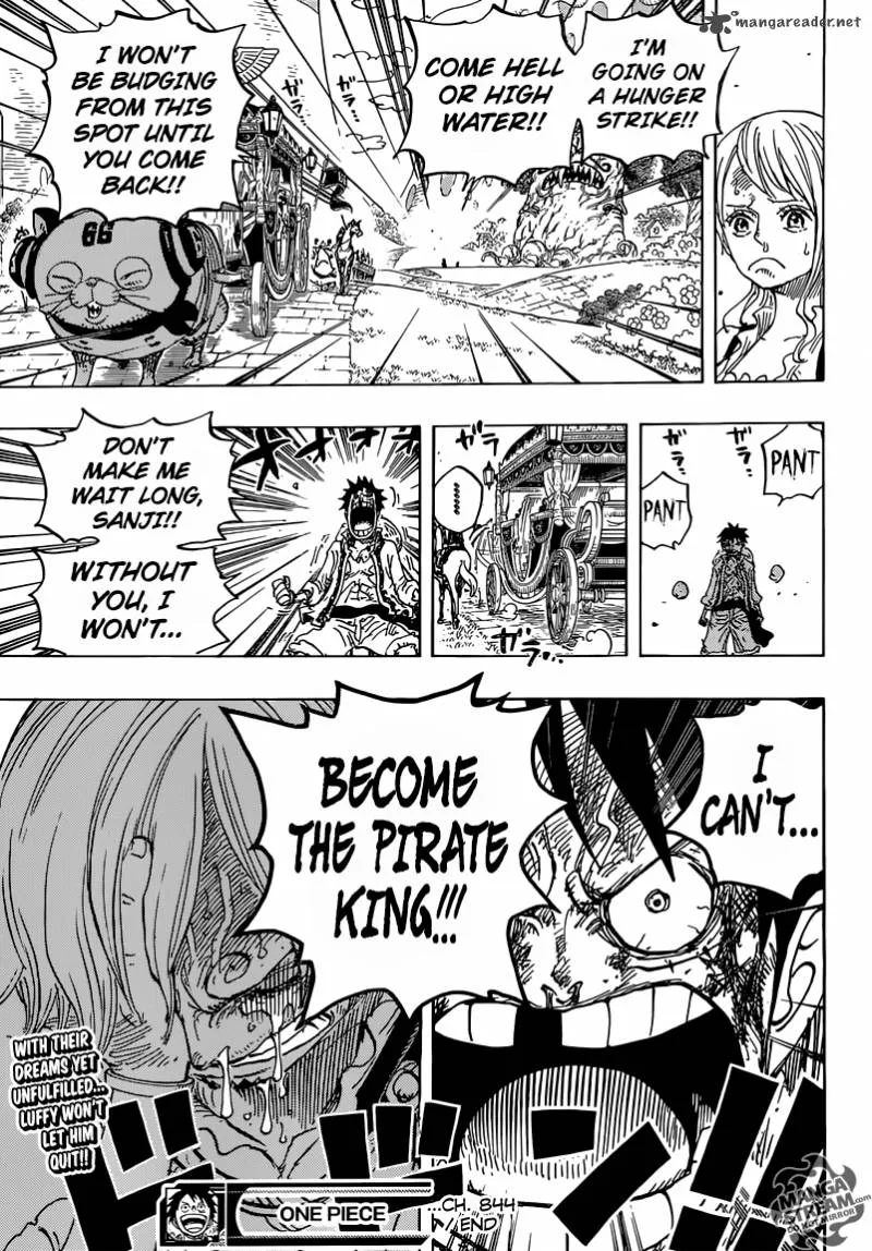 One Piece Chapter 844: Luffy vs. Sanji – Page 19