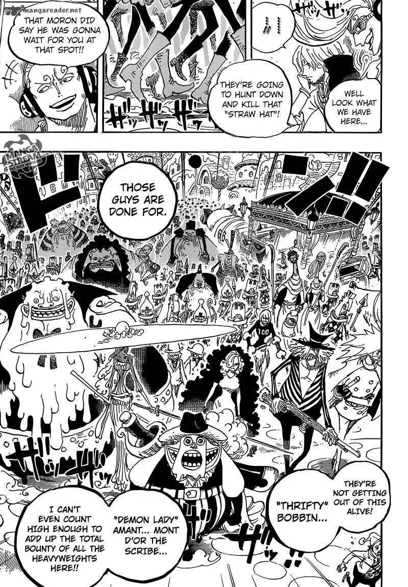 One Piece Chapter 845: The Enraged Army – Page 6