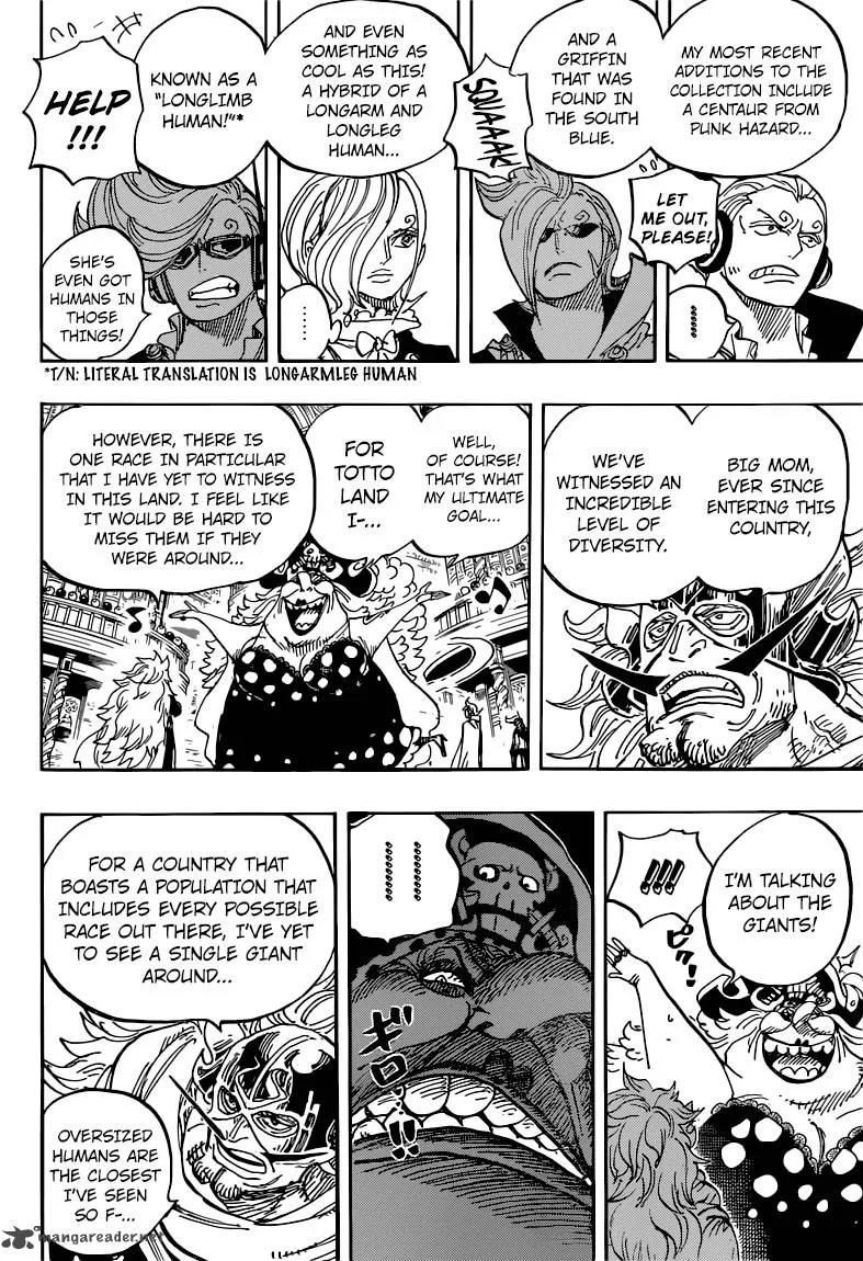 One Piece Chapter 847: Luffy And BigMom – Page 8