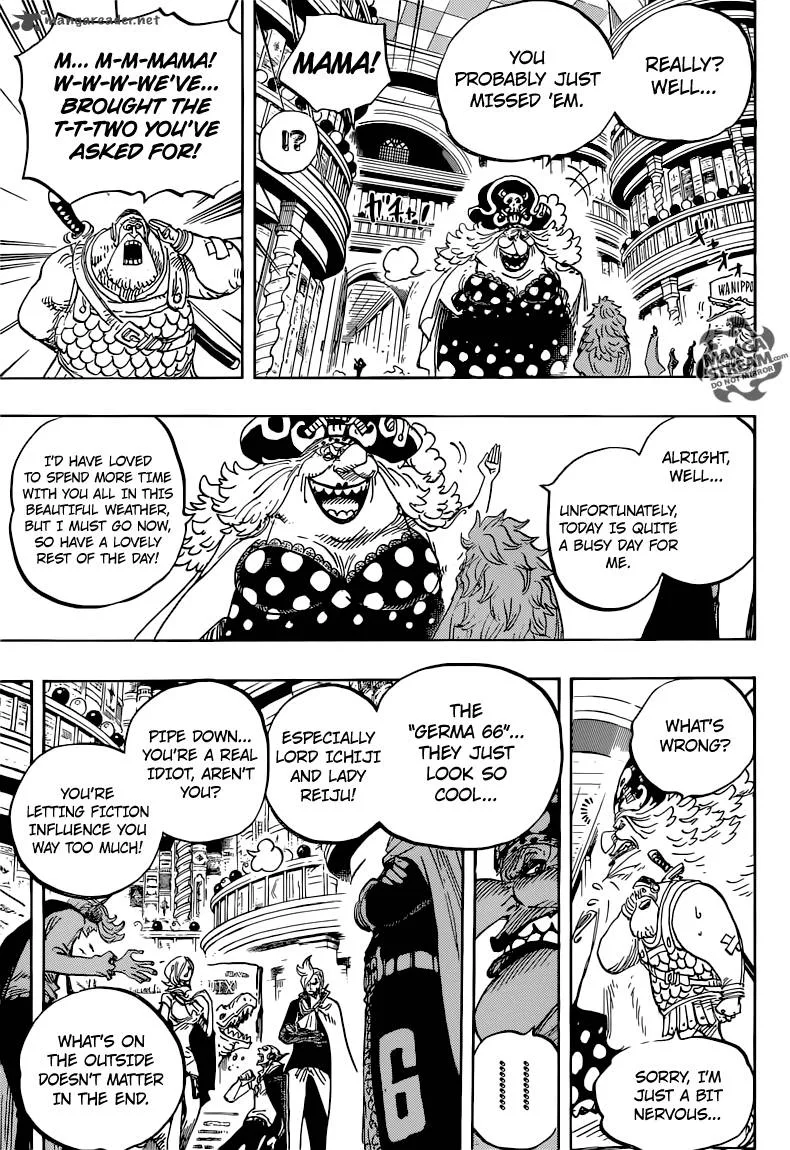 One Piece Chapter 847: Luffy And BigMom – Page 9