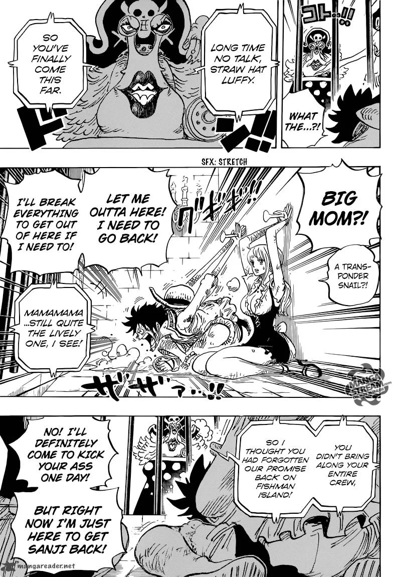 One Piece Chapter 847: Luffy And BigMom – Page 11