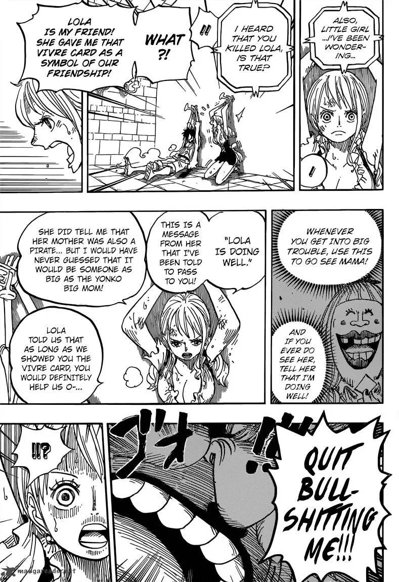 One Piece Chapter 847: Luffy And BigMom – Page 15
