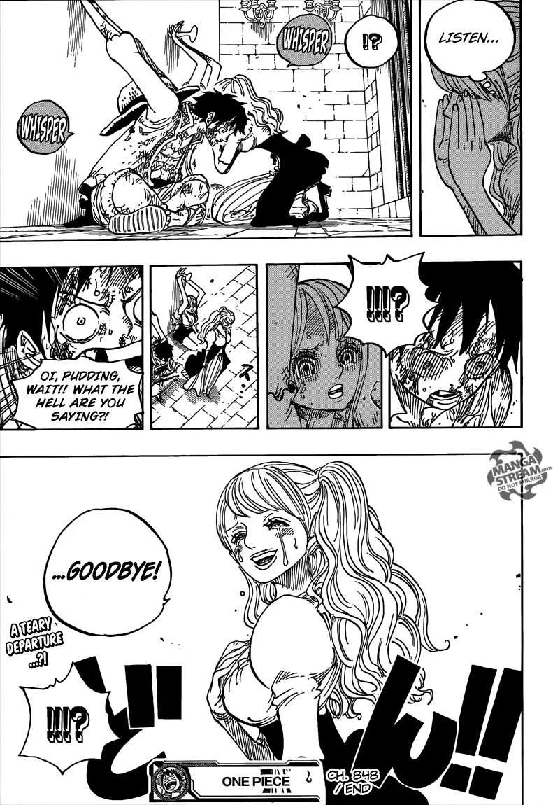 One Piece Chapter 848: Goobye – Page 18