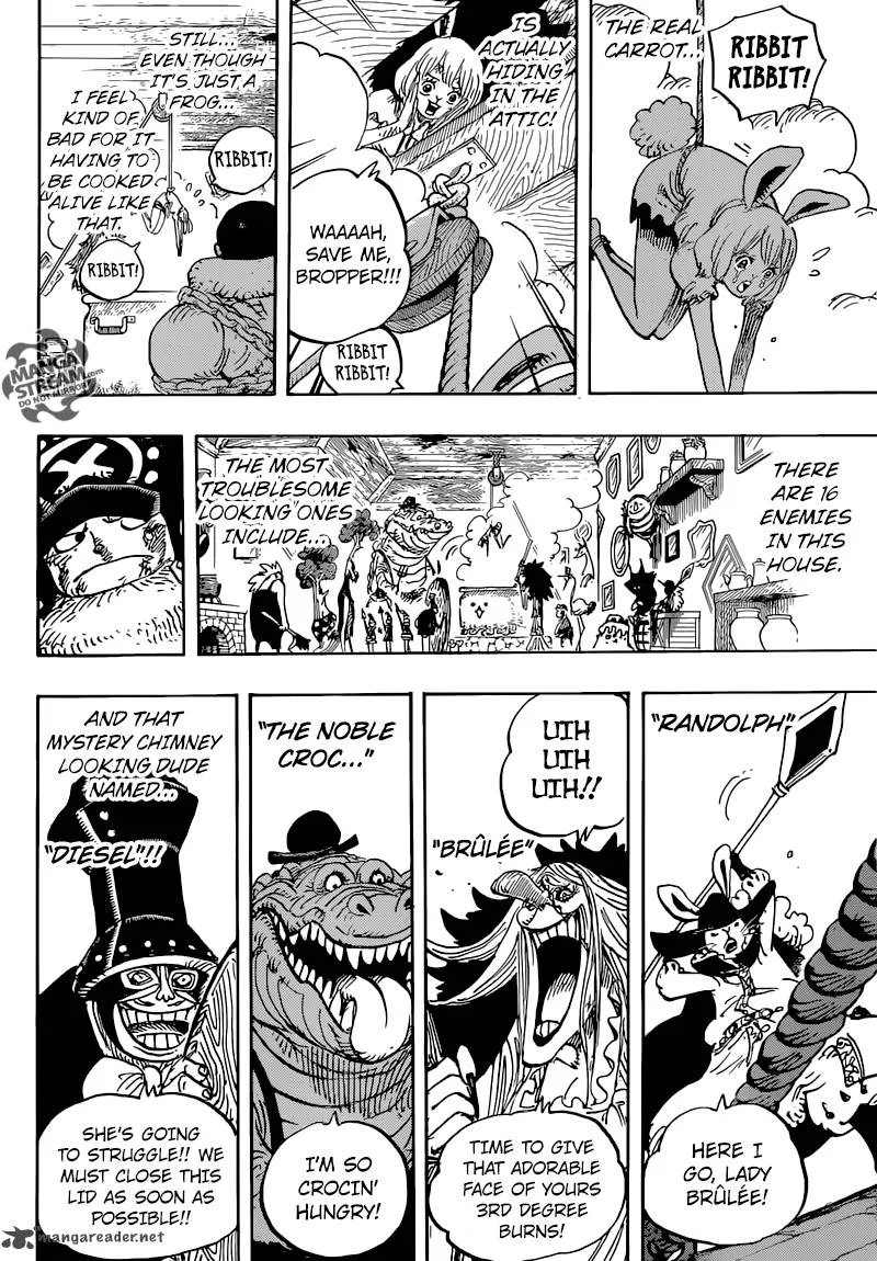 One Piece Chapter 849: Bropper in Mirrorland – Page 6