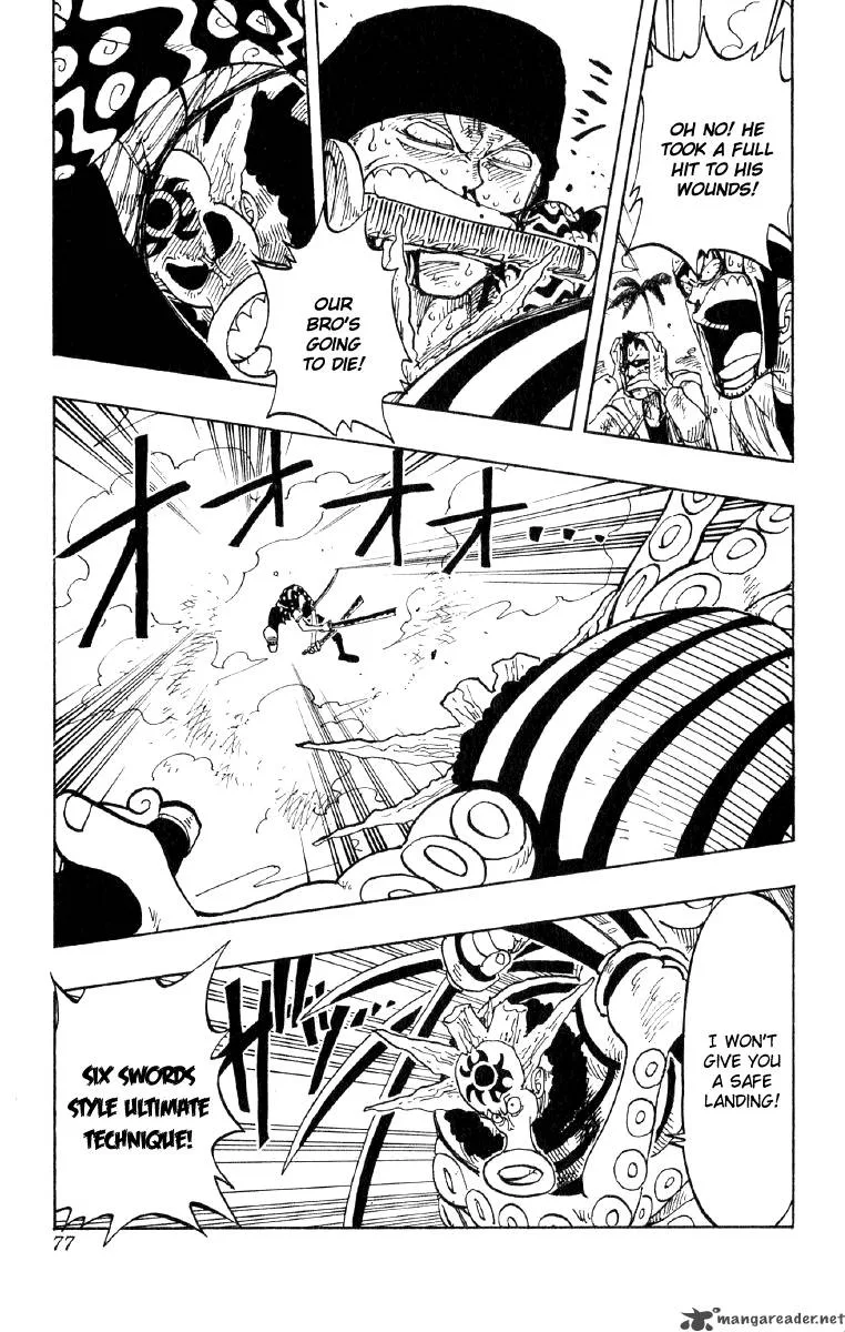 One Piece Chapter 85: Three Swords Vs Six Swords – Page 11