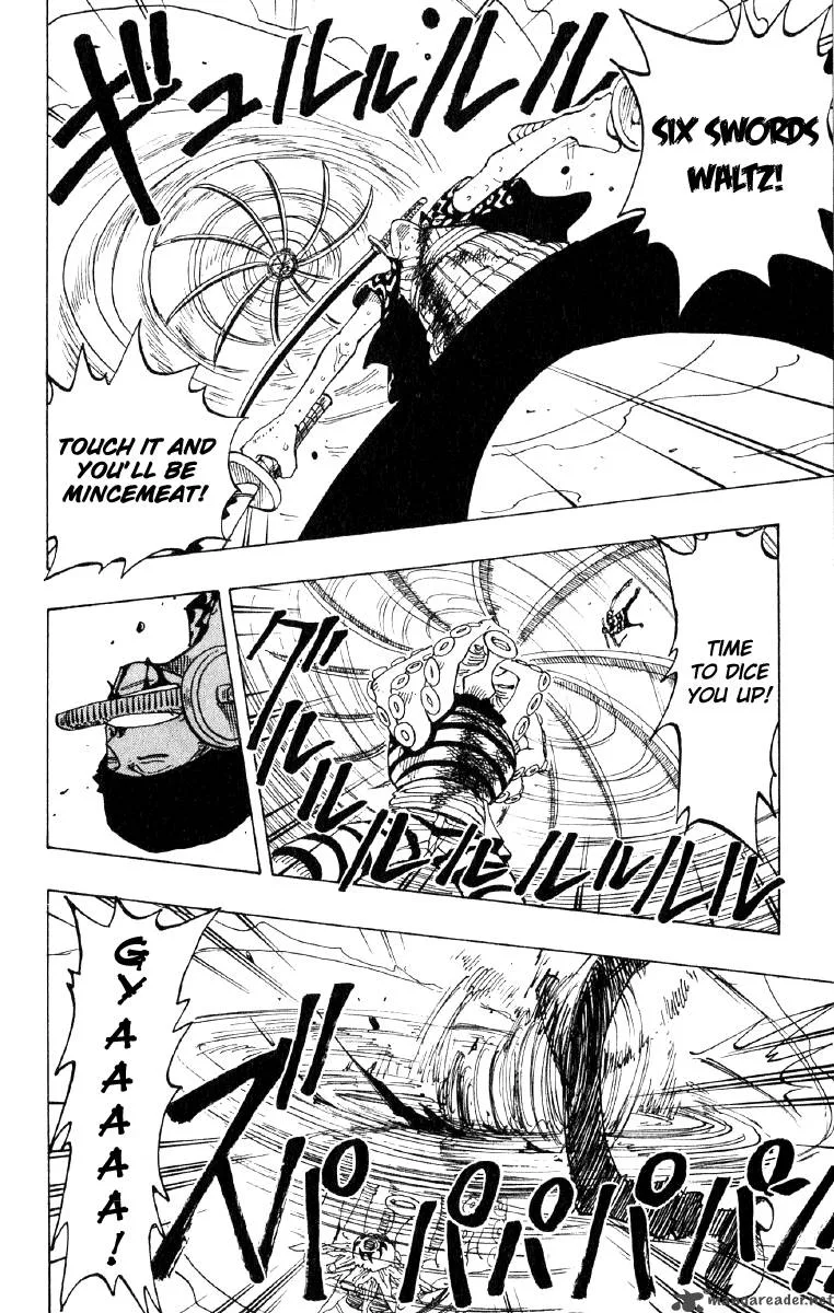 One Piece Chapter 85: Three Swords Vs Six Swords – Page 12