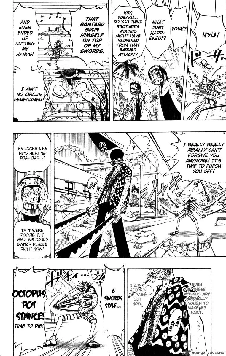 One Piece Chapter 85: Three Swords Vs Six Swords – Page 14
