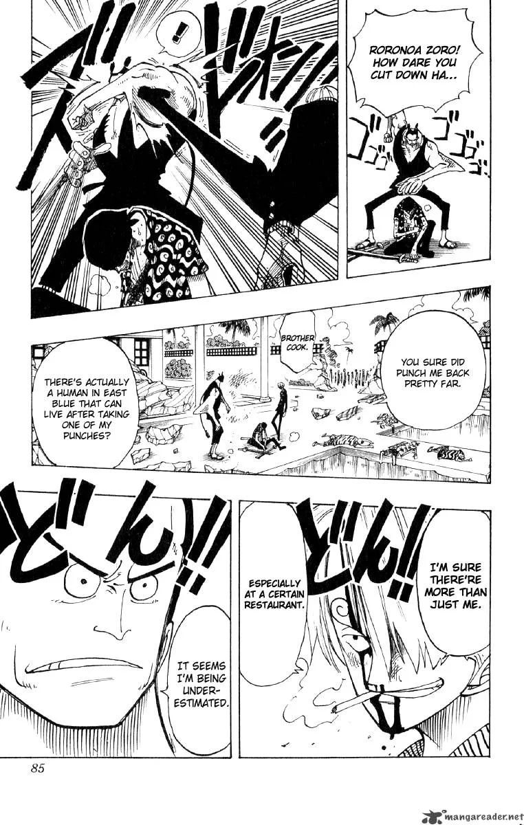 One Piece Chapter 85: Three Swords Vs Six Swords – Page 19