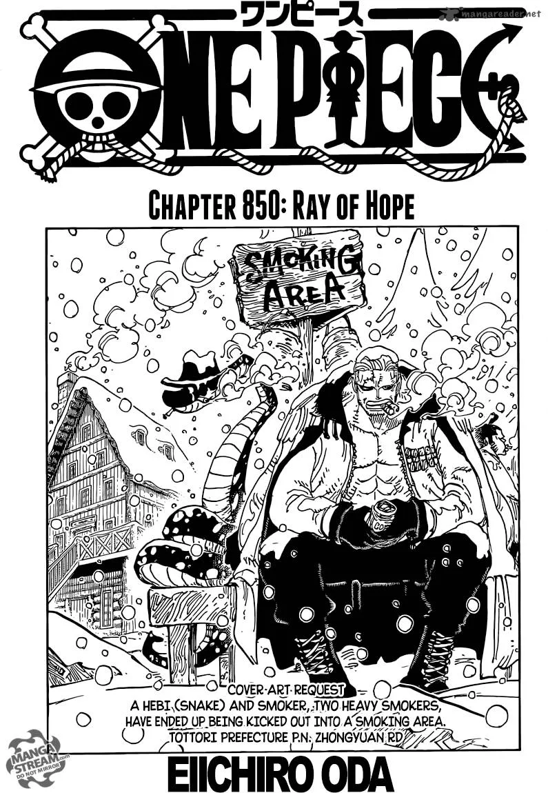 One Piece Chapter 850: Ray Of Hope – Page 2