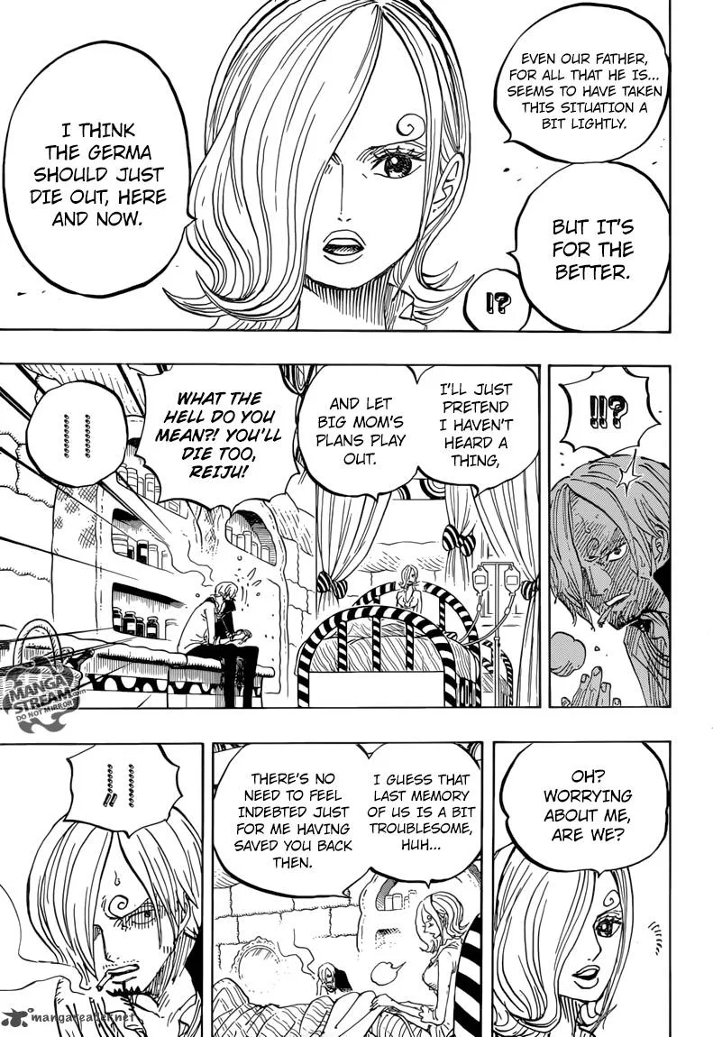 One Piece Chapter 852: The Germa Failure – Page 9