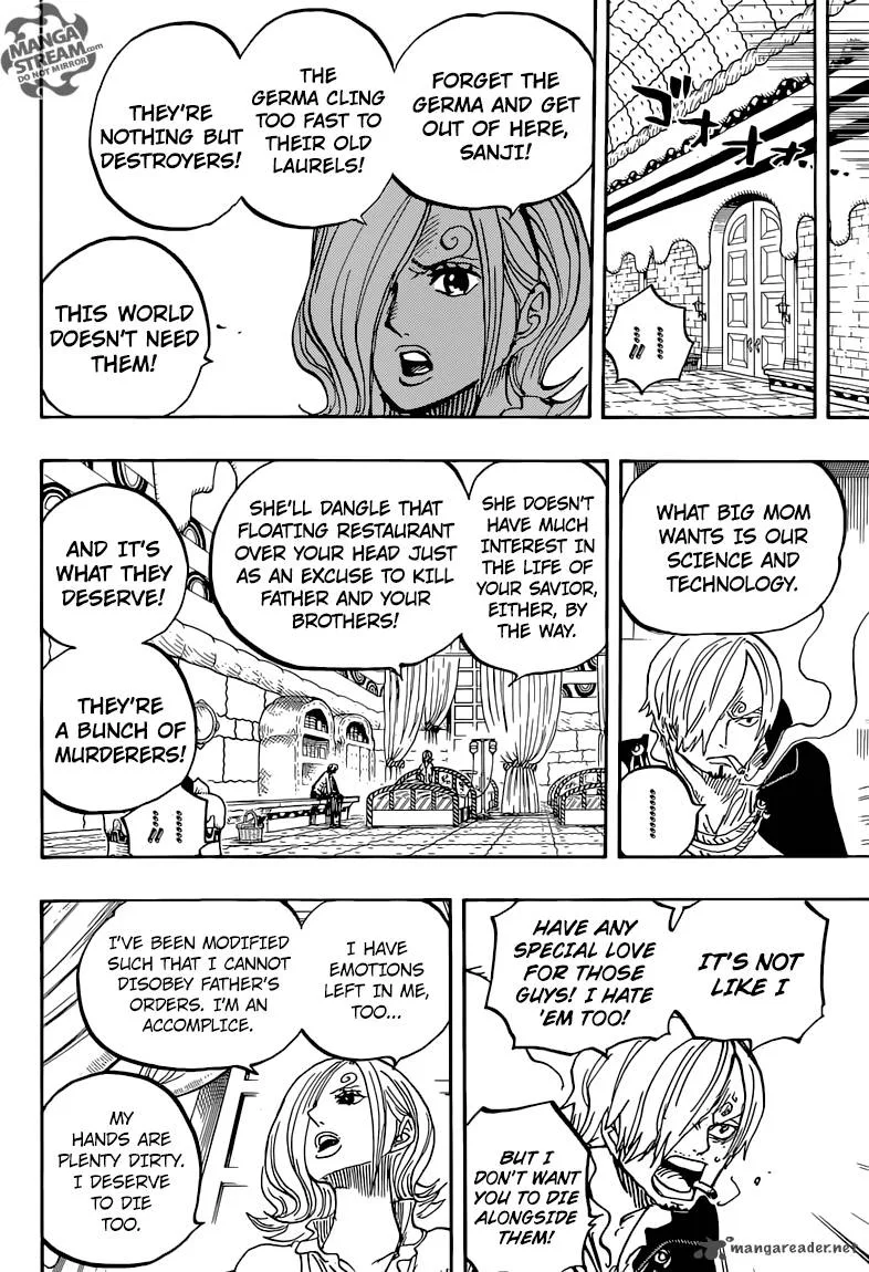 One Piece Chapter 852: The Germa Failure – Page 16