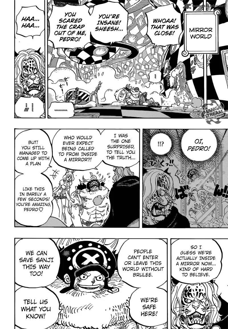 One Piece Chapter 853: Not Here – Page 8