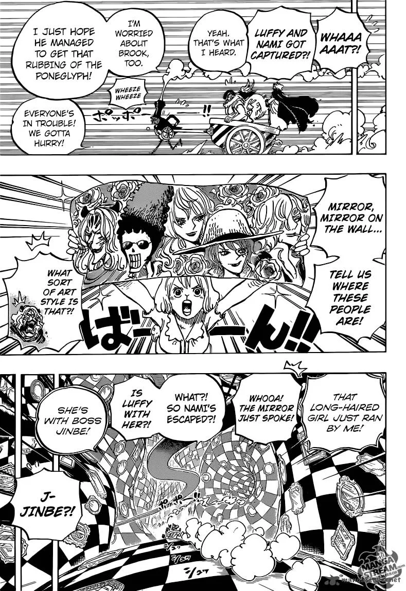 One Piece Chapter 853: Not Here – Page 9