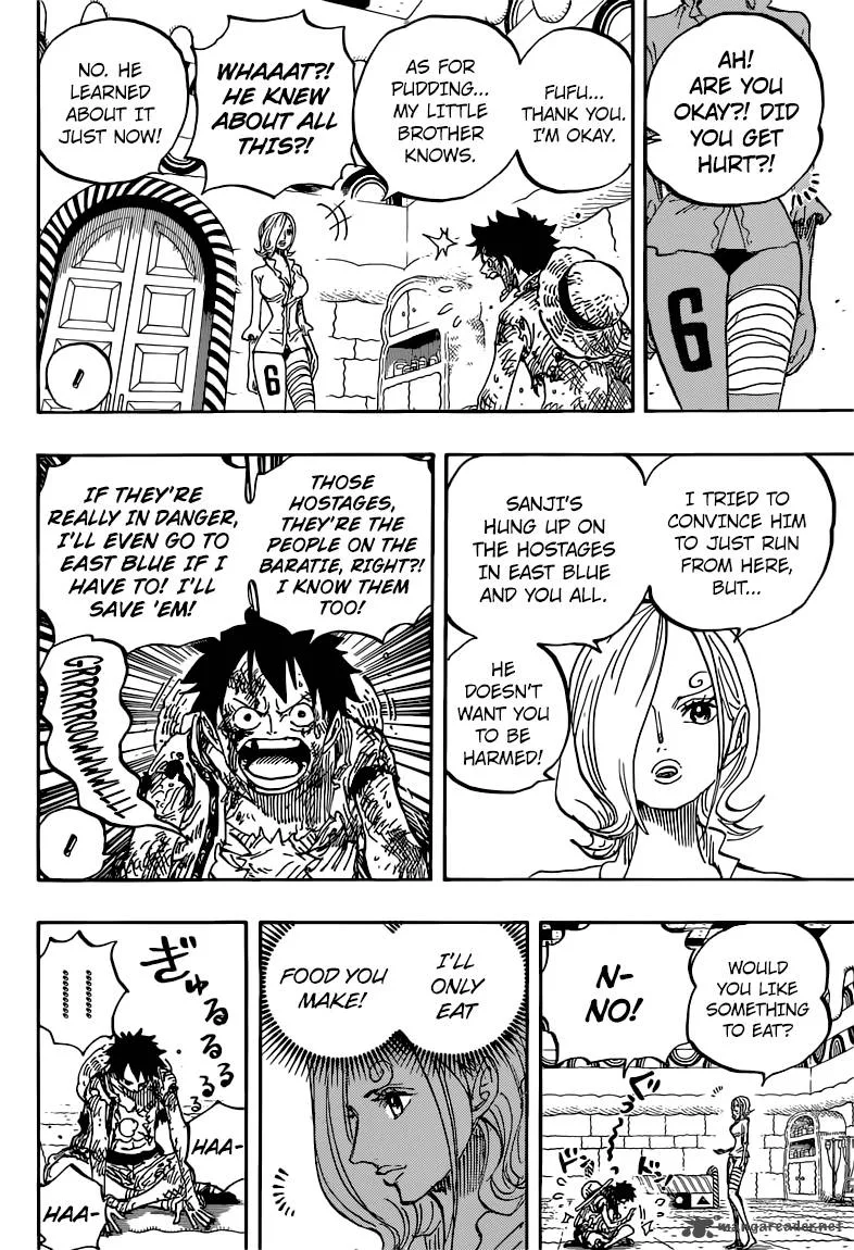 One Piece Chapter 853: Not Here – Page 12