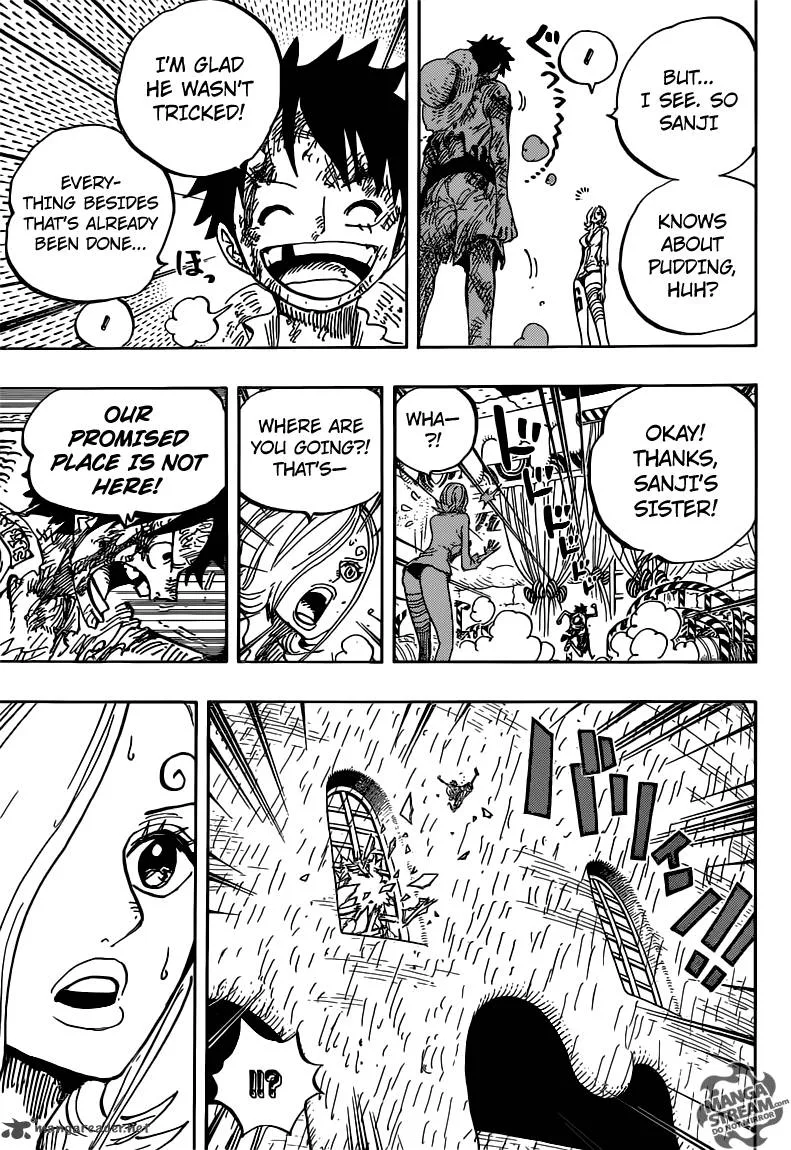 One Piece Chapter 853: Not Here – Page 13