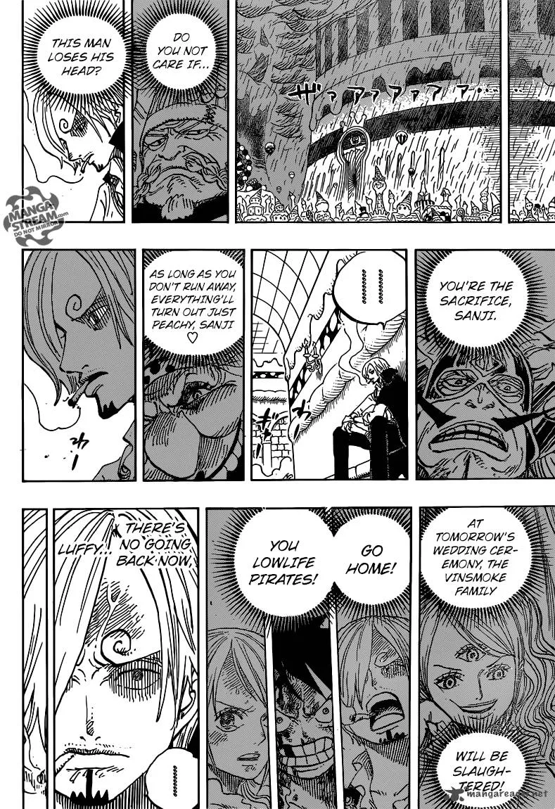 One Piece Chapter 853: Not Here – Page 14