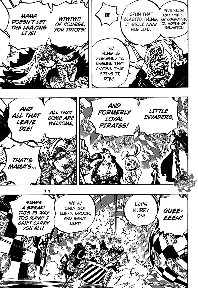 One Piece Chapter 854: What Are You doing!?? – Page 6