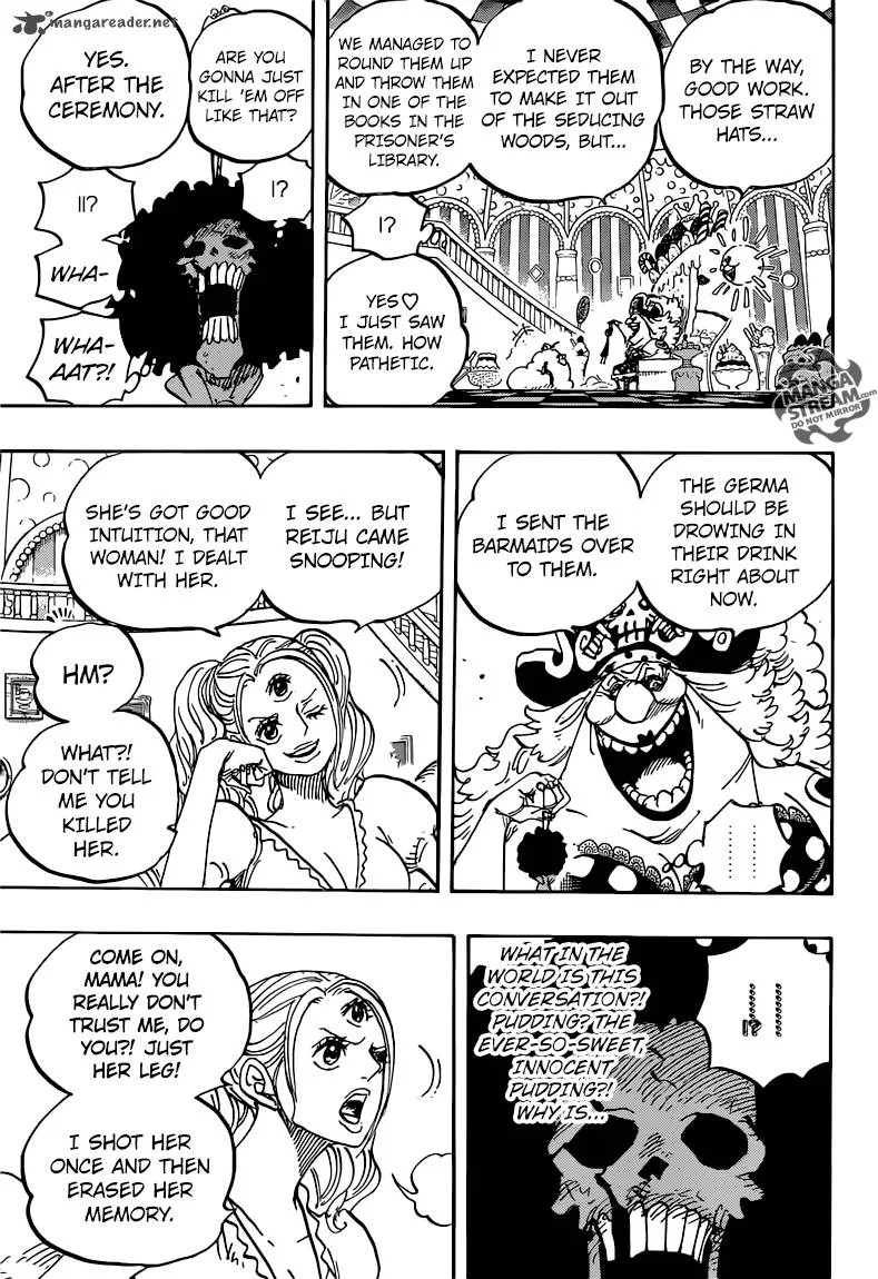 One Piece Chapter 854: What Are You doing!?? – Page 8