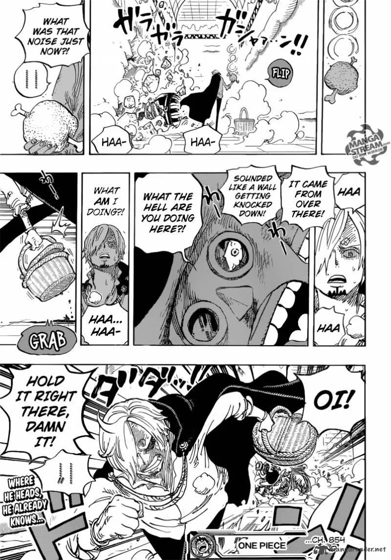 One Piece Chapter 854: What Are You doing!?? – Page 18