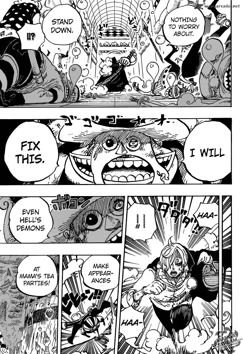 One Piece Chapter 855: GRRRROOOWWLL!! – Page 3