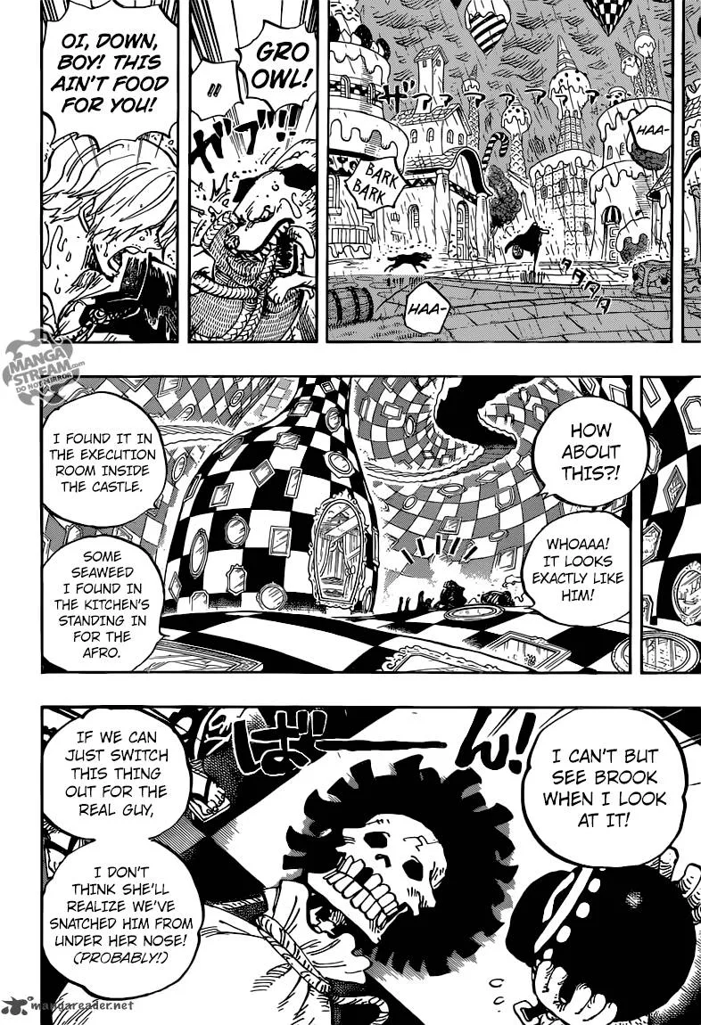 One Piece Chapter 855: GRRRROOOWWLL!! – Page 7