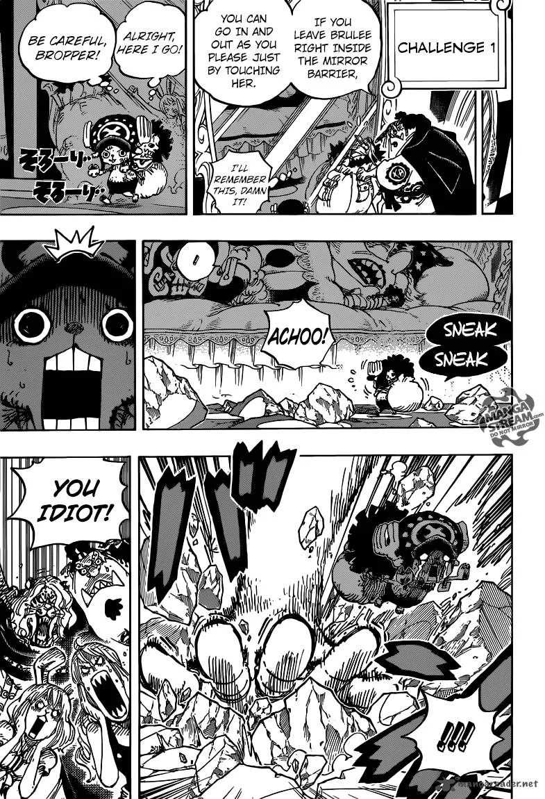One Piece Chapter 855: GRRRROOOWWLL!! – Page 8