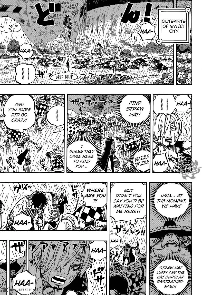 One Piece Chapter 855: GRRRROOOWWLL!! – Page 12