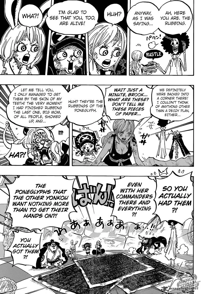 One Piece Chapter 855: GRRRROOOWWLL!! – Page 14