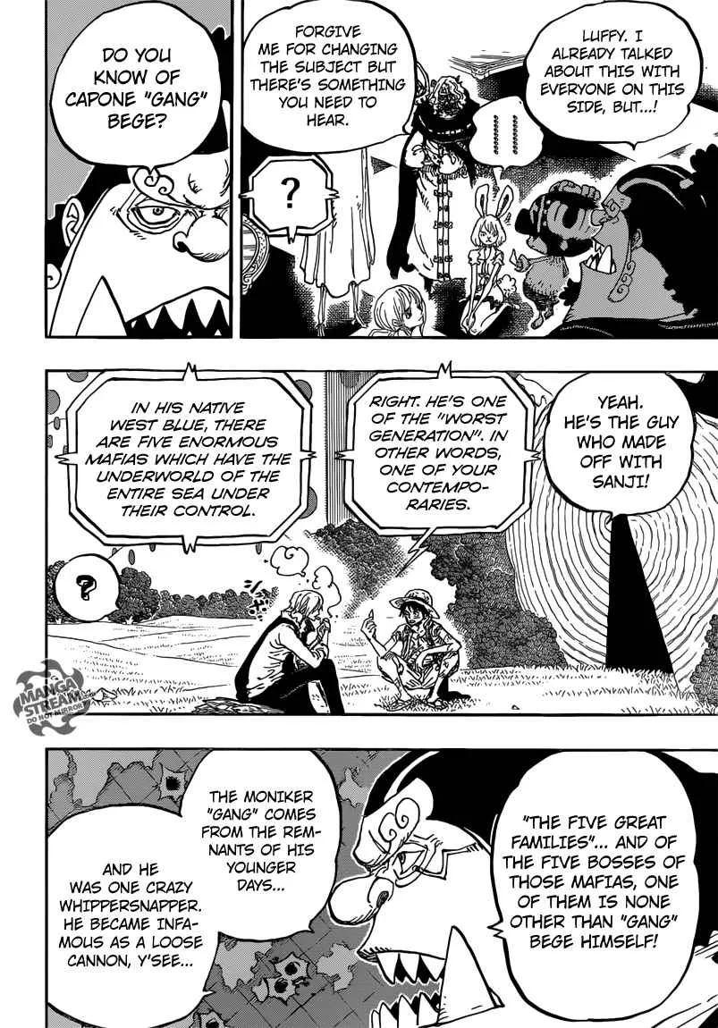 One Piece Chapter 857: Rook – Page 10